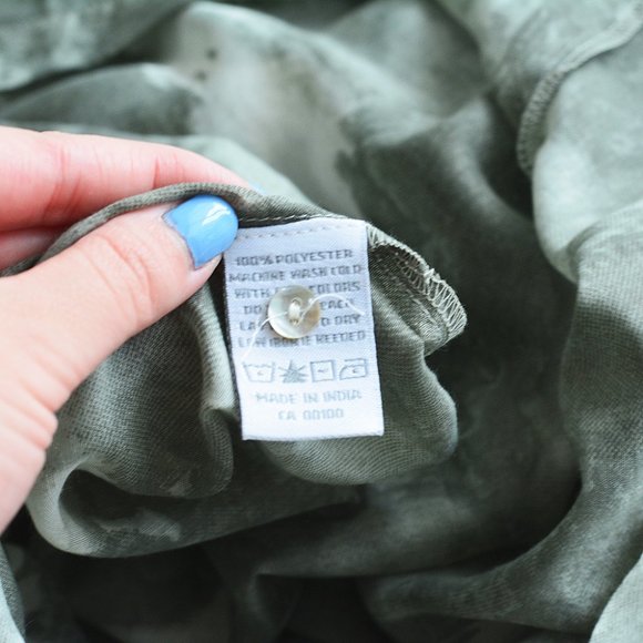 NWOT Alfred Sung Camo Tank‎ - Picture 6 of 7